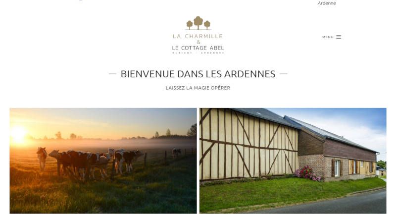 La Charmille et le Cottage Abel Gite de groupe dans les Ardennes